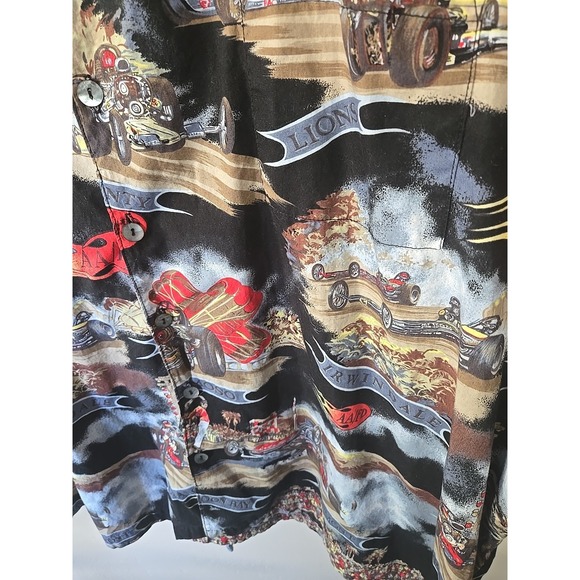 Matt Rider Shirts Men's 3X Retro Cars Drag Race Rat Trap Pacific Raceway Vtg - Picture 6 of 16
